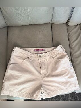 Silver Jeans Light Beige Women's Jean Shorts